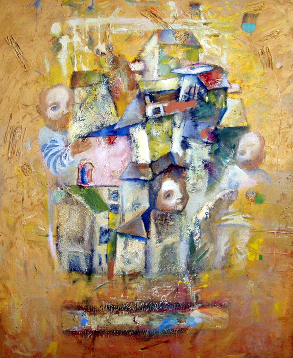 Children in city