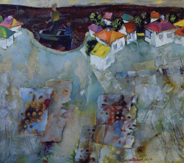 Landscape with the river I