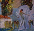 Landscapes with the angels III